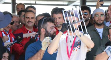 Roketler Aksaray'da gökyüzüyle buluştu