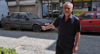 Şehit ailesine ait otomobili 10 yıldan beri hiç hareket etmedi