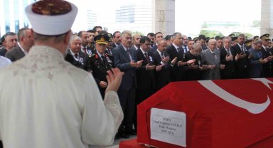 Şehit Polis Yusuf Çağatay Sanalp son yolcuğuna uğurlandı