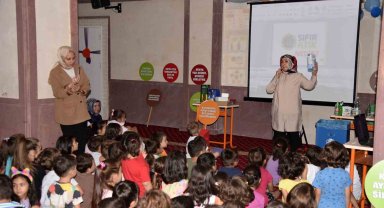 Selçuklu Belediyesi'nden cami ve Yaz Kur'an kurslarında sıfır atık eğitimi