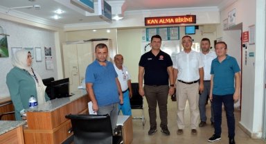 Sivrihisar'daki sağlık kuruluşlarını ziyaret ettiler