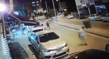 Tartıştığı kişileri tüfekle kovaladı