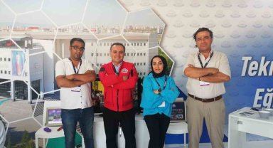 TEKNOFEST 2023 Ankara'da ERÜ standına yoğun ilgi