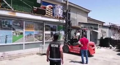 Tel örgü dükkanı sigara imalathanesi çıktı