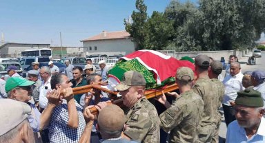 Vefat eden Kıbrıs gazisi Karapınar'da defnedildi