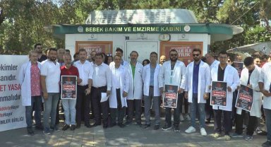 Veteriner hekimler şiddete karşı kliniklerini kapattı