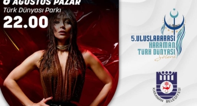 Ziynet Sali bu akşam 21:30 Karaman Türk Dünyası kültür parkında konser verecek