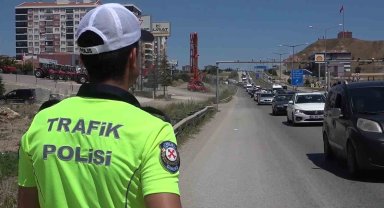 43 ilin geçiş güzergahı Kırıkkale'de 1 haftalık trafik denetimi bilançosu: 13 milyon lira ceza