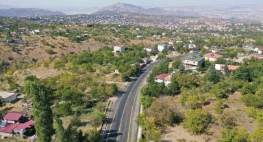 500 milyonluk Erciyes Yolu'nda çalışmalar sürüyor