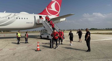 A Milli Takım Ermenistan maçı için Eskişehir'de