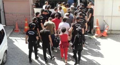 Aranan 92 şahıs polisten kaçamadı