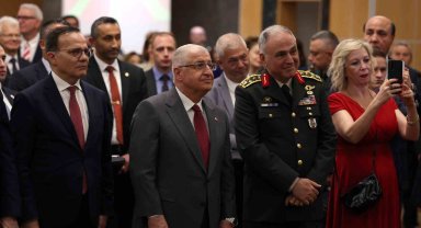 Bakan Güler, Kuzey Makedonya Milli Günü resepsiyonuna katıldı