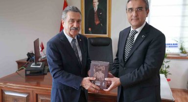 Başkan Ataç'tan Kaymakam Yücel'e ziyaret