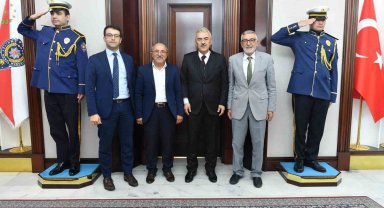 Başkan Bozkurt'tan Emniyet Genel Müdürü Ayyıldız'a ziyaret