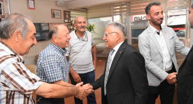 Başkan Büyükkılıç'tan CHP ve İYİ Parti'ye nezaket ziyareti