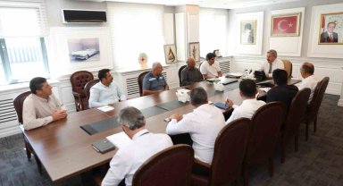 Başkan Palancıoğlu, Mahalle Muhtarları ile doğalgaz Toplantısı Yaptı