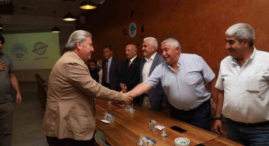 Başkan Palancıoğlu muhtarlarla bir araya geldi