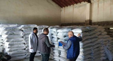 Beyşehir'de gübre bayisi olan işyerleri denetlendi