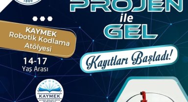 Büyükşehir KAYMEK'ten 'Projen ile Gel Robotik Kodlama Atöylesi'