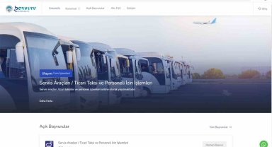 Büyükşehir'den ticari araçlar için online başvuru sistemi