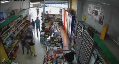 Çocuk hırsızlar SMA'lı bebeğin marketteki bağış kumbarasını çaldılar