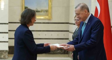 Cumhurbaşkanı Erdoğan, Fransa Büyükelçisi Dumont'u kabul etti