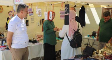 Depremzede kadınlar, acılarını üreterek azaltıyor