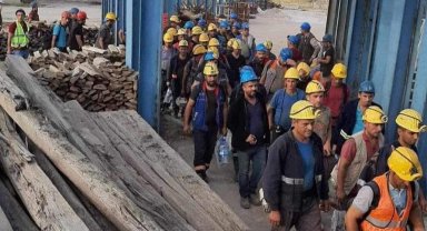 Doruk Madencilik işçileri kendilerini yeraltına kapattı