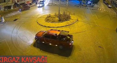 Drift yapan sürücü kameraya yakalandı: 20 bin 340 lira ceza
