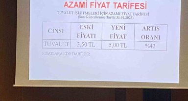 Eskişehir'de tuvalet fiyatları 5 TL oldu