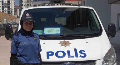 Genç kızın polis olma hayali gerçekleşti