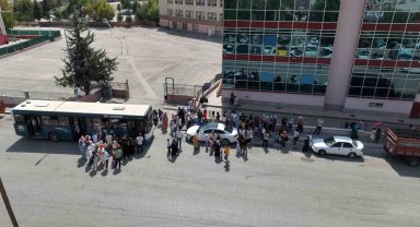 Gölbaşı Belediyesi vatandaşları otobüslerle TEKNOFEST'e taşıdı