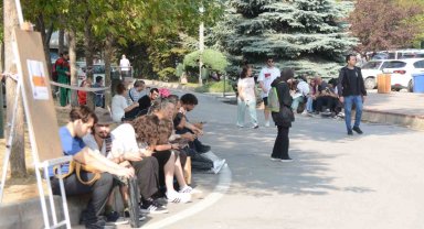 Güzel sanatlar fakültesi yetenek sınavı heyecanı başladı
