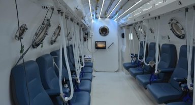 Hiperbarik Oksijen Tedavi Ünitesi 4 bin 377 hastaya şifa oldu