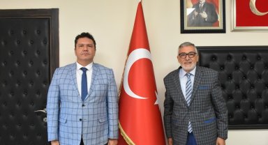 İl Sağlık Müdürü Bilge'den Başkan Bozkurt'a ziyaret