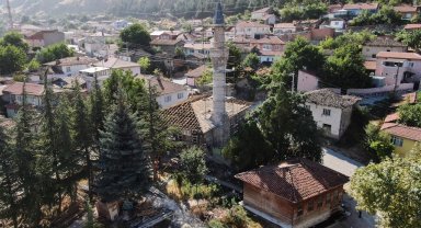 İnönü'deki Şeyh Kuddusi Cami'nin 2'inci etap restore çalışmaları başladı