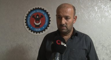 İşten çıkarılan maden işçilerinden eylem
