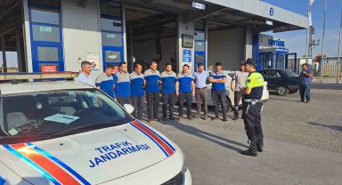 Jandarmadan araç muayene personeline trafik eğitimi