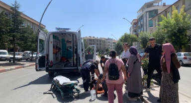 Karaman’da kamyonetin çarptığı yaya yaralandı