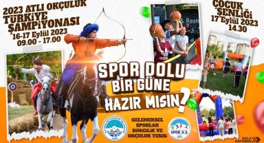 Kayseri; Atlı Okçuluk Türkiye Şampiyonası ve Çocuk Şenliği'ne Hazırlanıyor