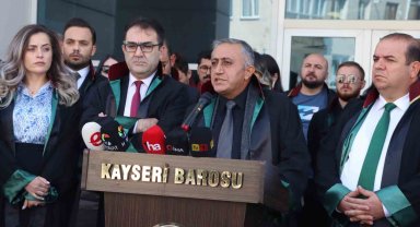 Kayseri Barosu'ndan avukatlara yönelik saldırılara tepki