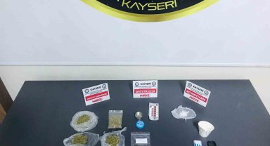 Kayseri'de uyuşturucu operasyonu: 9 gözaltı