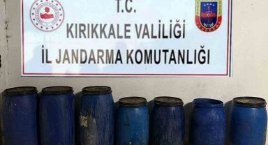 Kırıkkale'de 650 litre kaçak şarap ele geçirildi
