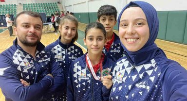 Kocasinan'ın sporcusu Kahraman, Türkiye ikincisi oldu