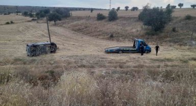 Konya'da düğün yolunda kaza: 1 ölü, 3 yaralı