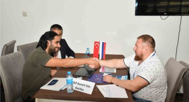 Konyalı sanayiciler Rus firmalar ile ikili iş görüşmesi gerçekleştirdi