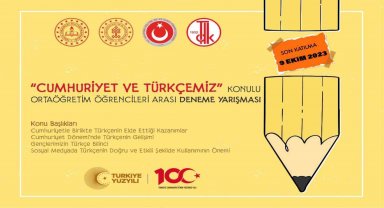MEB'den lise öğrencileri arasında "Cumhuriyet ve Türkçemiz" konulu deneme yarışması