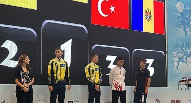 Meram Belediyesporlu Emircan Avrupa 3.'sü oldu
