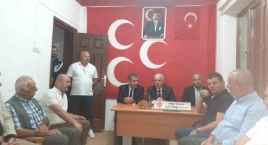 MHP İl Başkanı Candemir'den İnönü'ye ziyaret