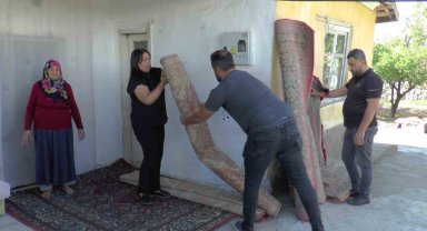 Muhtardan yaşlı ve engellilere 'sonbahar temizliği' hizmeti